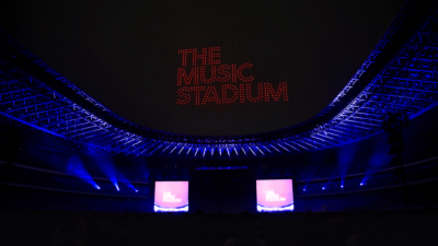 IMAGICA EEXとレッドクリフ、「THE MUSIC STADIUM 2026」にて スタジアム空間におけるリアルタイム通信技術を活用した新たなドローン演出を実施